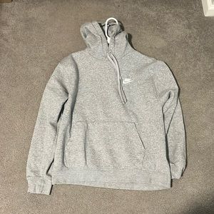 Grey Nike men’s hoodie
